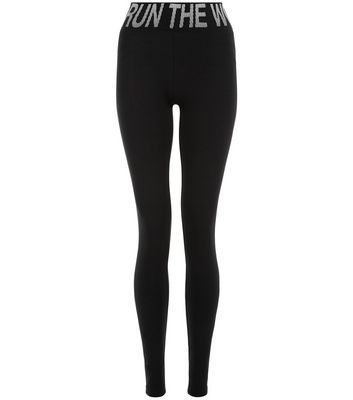 Comprar Black Run The World Sports Leggings al mejor precio