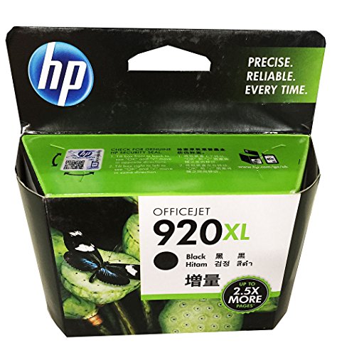 Comparar mejores precios HP 920XL Officejet - Cartucho de tinta original, color negro con descuentos Comprar HP 920XL Officejet - Cartucho de tinta original, color negro al mejor precio