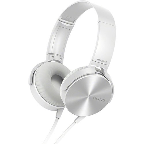 Comprar Sony MDR-XB450AP - Auriculares EXTRA BASS de diadema con cable para móvil (control remoto integrado), blanco al mejor precio