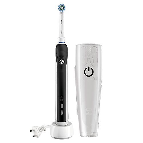 Comprar Oral-B PRO 750 CrossAction - Cepillo de dientes eléctrico recargable, pack regalo al mejor precio