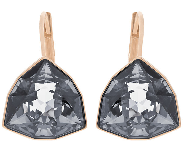 Comprar Swarovski Brief Pendientes Verde azulado Chapado en oro rosa al mejor precio