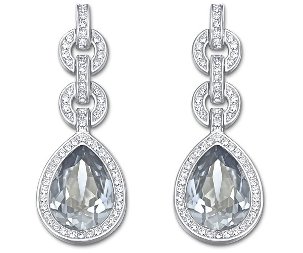 Comprar Swarovski Adore Pendientes Blanco Chapado en rodio al mejor precio