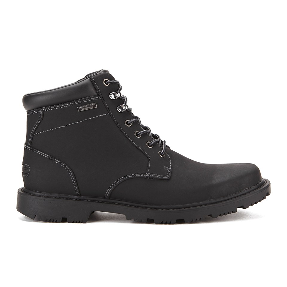 Comprar Rockport Men's Redemption Road Plaintoe Lace Boots - Black - UK 7 al mejor precio