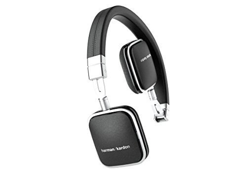 Comprar Harman/Kardon Soho - Intrauriculares mini de piel para smartphones y tablets iOS/Android y dispositivos MP3 (Bluetooth, NFC, planos, plegables, mando de control, 3botones, micrófono, funda de transporte), color negro al mejor precio
