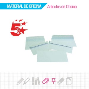 Comprar 5 ESTRELLAS CAJA DE 500 SOBRES BLANCOS 115 X 225 MM TIRA SILICONA SIST.OPEN 80 G.5 ESTRELLAS CAJA DE 500 SOBRES BLANCOS 115 X 225 MM TIRA SILICONA SIST.OPEN 80 G. al mejor precio