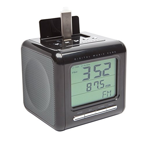 Comprar Balance HE-CLOCK-23 - Radiodespertador (MP3, USB), negro (importado) al mejor precio