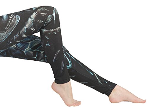 Comprar Spiral Flaming Spine Leggings Turquesa M al mejor precio