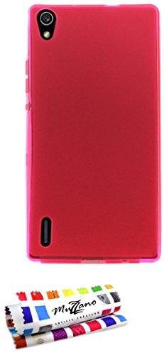 Comprar Muzzano F868971 - Funda para Huawei Ascend P7, color rosa al mejor precio