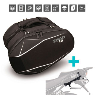 Comprar PACK 2 ALFORJAS LATERALES E-48 + ANCLAJES HONDA VFR 800 (2014-2015) al mejor precio