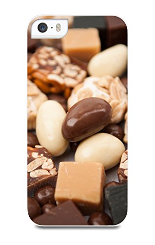 Comprar Muvit MUPRBKCIP5S3047 - Carcasa para iPhone 5s, diseño de turrón y chocolate, color blanco al mejor precio