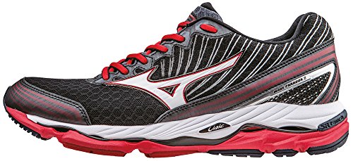 Comprar Mizuno Wave Paradox 2 - Zapatillas de running Hombre, Negro (Black/White/Chinese Red), 7 UK (40 1/2 EU) al mejor precio