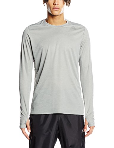 Comprar adidas SN L/S M - Camiseta para hombre, talla M, color gris al mejor precio