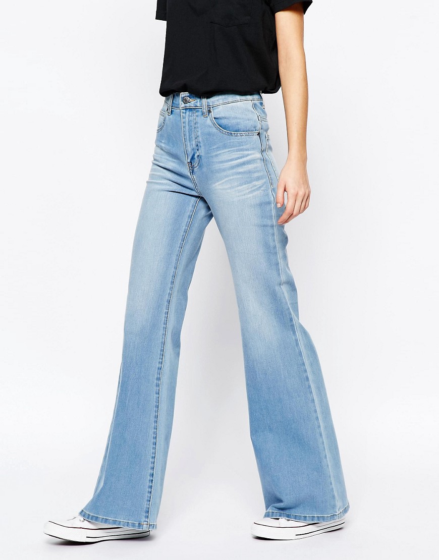 Comparar mejores precios Vaqueros de campana de talle alto Saige de Dr Denim con descuentos Comprar Vaqueros de campana de talle alto Saige de Dr Denim al mejor precio