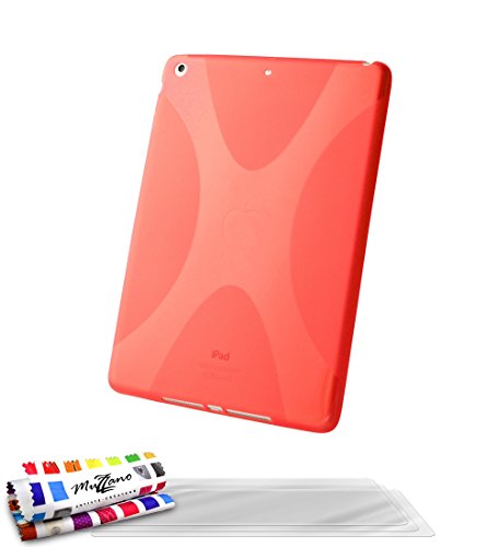Comprar Muzzano Le X - Funda para Apple iPad Air (incluye 3 protectores de pantalla), color rojo al mejor precio