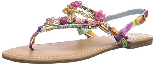 Comprar Buffalo Girl 313560 JH4128 - Sandalias de material sintético para mujer, color multicolor, talla 41 al mejor precio