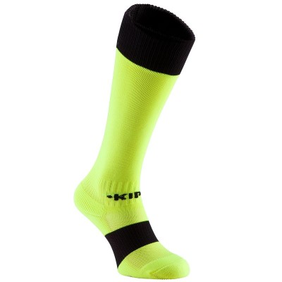 Comprar Medias de fútbol niños F500 amarillo fluorescente KIPSTA al mejor precio