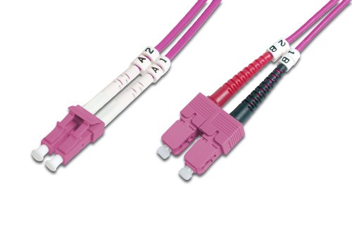 Comprar Digitus LC / SC - Cable de fibra óptica (LC, SC, Macho/Macho, OFC, Turquesa, Multi-mode) al mejor precio