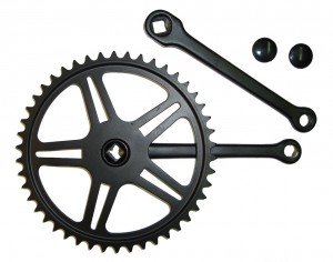 Comprar Pedalier, acero 46 dientes 170 mm negro, 4-Kant al mejor precio