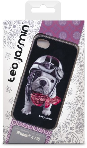 Comprar Teo Jasmin TJ245360 - Cubierta para Apple iPhone 4/4S, negro al mejor precio