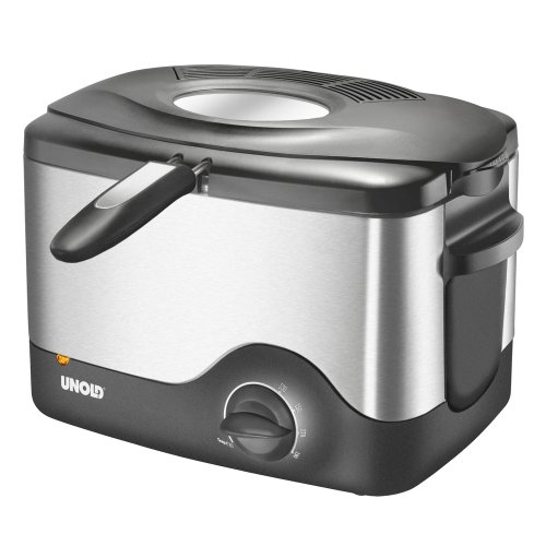 Comprar Unold 58615, Negro, Acero inoxidable, 315 x 300 x 205 mm, 1200 W, 230 V, 50 Hz, Acero inoxidable - Freidora al mejor precio