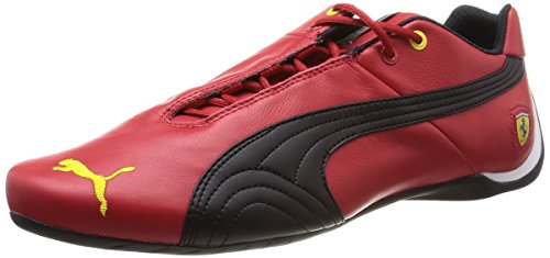 Comprar Puma Future Cat Leather SF -10- - Zapatilla Deportiva De Cuero Unisex, Color Rojo (Rosso Corsa-Black 04), Talla 47 (12 UK) al mejor precio