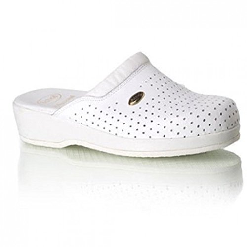 Comprar Zuecos de Dr. Scholl protector trasero Blanco Tamaño 35 al mejor precio