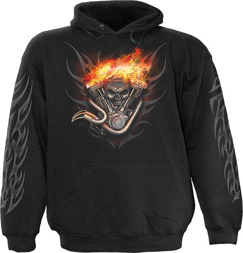 Comprar Espiral Wheels of Fire con capucha, Negro Negro negro al mejor precio