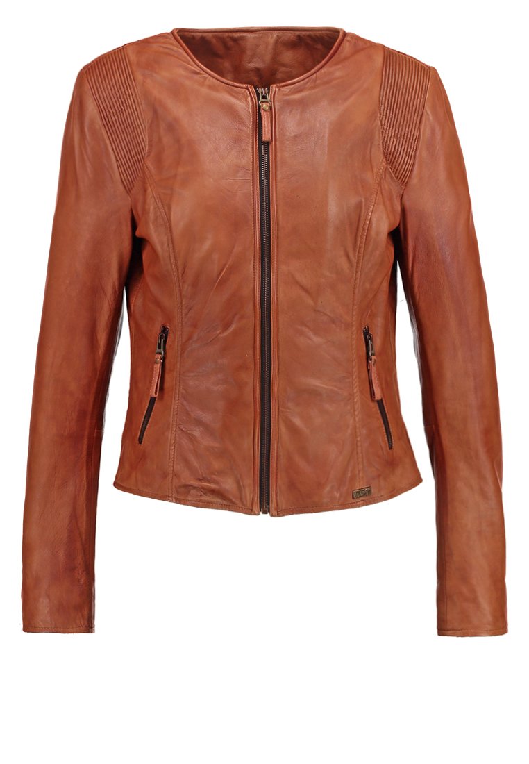 Comprar Maze MARCH Chaqueta de cuero cognac al mejor precio