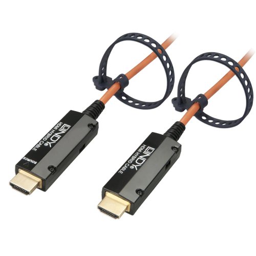 Comprar Lindy 60m Hybrid HDMI - cables HDMI (60m, HDMI, HDMI) Negro, Naranja al mejor precio