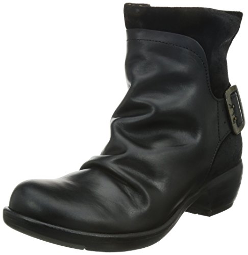Comprar Fly London Mel - Botines planos, talla: 42, color: Negro al mejor precio