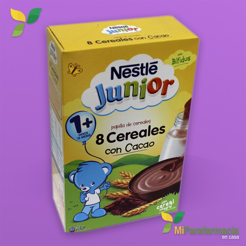 Comprar Papilla Nestlé Sin Leche Cereales y Cacao 600  g. al mejor precio