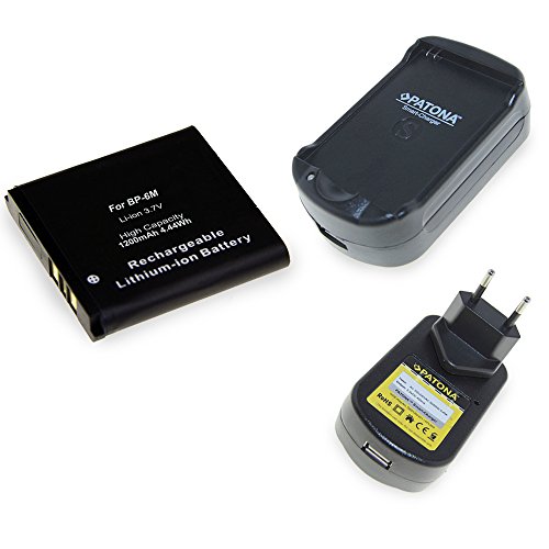 Comprar Caricabatteria + Batteria per Nokia BP-6M 3250 3250 6151 6233 6234 6280 6288 9300 al mejor precio