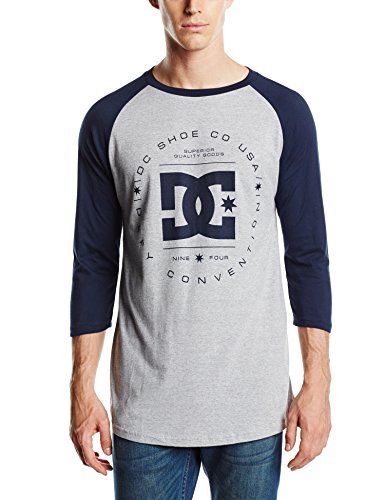 Comprar DC Shoes Rebuilt Raglan M Tees Btl0-Camiseta Hombre    Bleu (Blue Iris) XX-Large al mejor precio