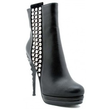 Comprar Botines El Dantés Botines Negros Piel Plataforma El Dantés V12523 al mejor precio