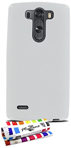 Comprar Muzzano F869011 - Funda para LG G3 S, color blanco al mejor precio