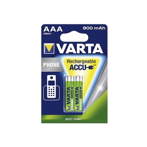Comprar Varta 1x2 Prof. Accu NiMH 800 mAh AA, 58398101402 al mejor precio