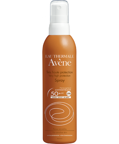 Comprar Spray Solar Avène Factor de Protección +50 200 ml. al mejor precio