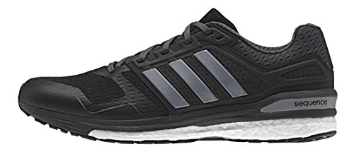 Comprar adidas Supernova Sequence Boost 8 M Zapatillas de running, Hombre, Negro / Plata / Gris, 40 2/3 al mejor precio