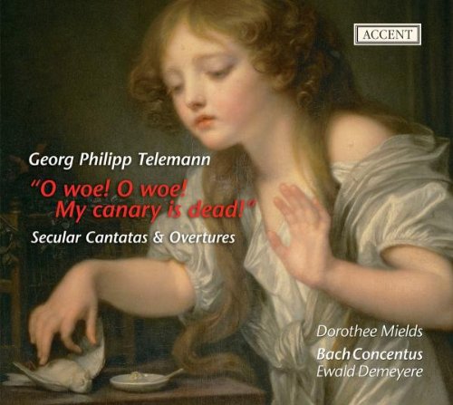 Comprar Telemann: O Woe! O Woe! My Canary Is Dead! / Mields, Bach Concentus - Demeyere al mejor precio