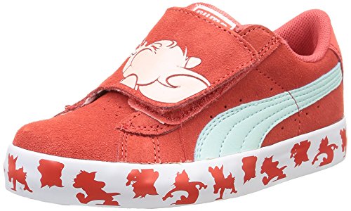 Comprar Puma Puma S Vulc Tom & Jerry Kids - zapatilla deportiva de piel Niños^Niñas, color rojo, talla 29 al mejor precio