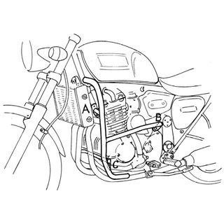 Comprar Defensa de motor Triumph THUNDERBIRD CROMADO al mejor precio