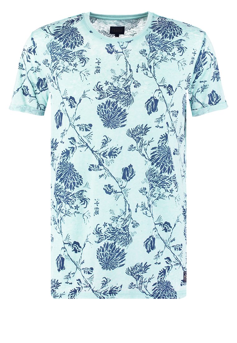 Comprar Solid BRODERICK  Camiseta print pastel turquoise al mejor precio