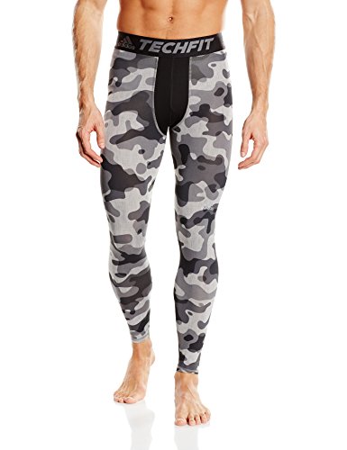 Comprar adidas TF Base Tight - Pantalón para hombre, color gris, talla 2XL al mejor precio