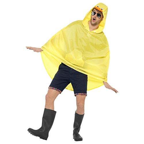 Comparar mejores precios Smiffys Pato Partido Poncho Ducha resistente con bolso de lazo con descuentos Comprar Smiffys Pato Partido Poncho Ducha resistente con bolso de lazo al mejor precio