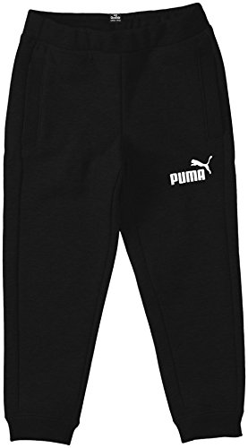 Comparar mejores precios Puma  Ess Large Logo Sweat Pants, Closed, Fleece, B - Pantalones deportivos para niño, color negro, talla 152 cm con descuentos Comprar Puma  Ess Large Logo Sweat Pants, Closed, Fleece, B - Pantalones deportivos para niño, color negro, talla 152 cm al mejor precio