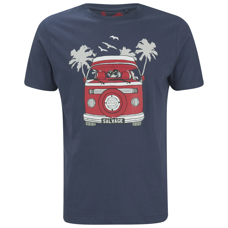 Comprar Salvage Men's Campervan T-Shirt - Navy - S al mejor precio