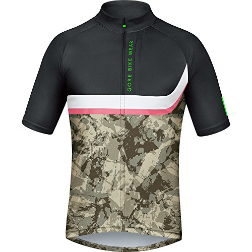 Comprar Gore Bike Wear Power Trail SPOWES989904 - Maillot para hombre, color camouflage / negro, talla M al mejor precio