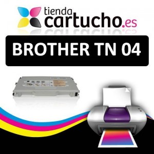 Comprar Toner NEGRO BROTHER TN 04 compatible, sustituye al toner original TN-04BKToner NEGRO BROTHER TN 04 compatible, sustituye al toner original TN-04BK al mejor precio