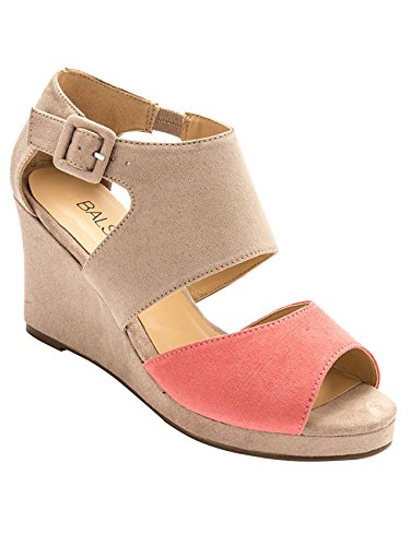 Comprar Balsamik - Sandalias bicolores con plataformas - Mujer - Size : 41 - Colour : Beis al mejor precio