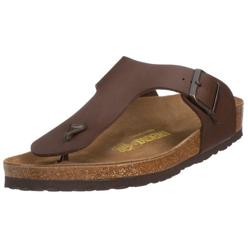 Comprar Birkenstock Ramses Birko-Flor - Sandalias de dedo unisex, Marrón, 46 (normal) al mejor precio